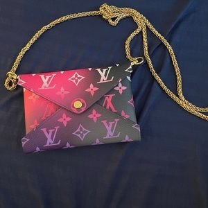 SOLD - Midnight Fuchsia Kirigami